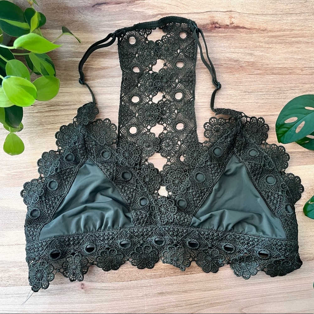 Aerie lace racer back bralette